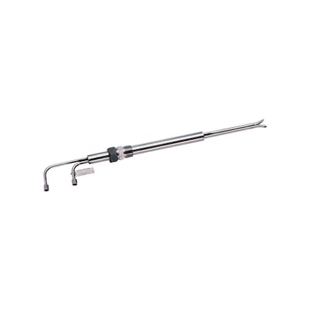 Dwyer Instruments Permanent mount "S" type stainless steel Pitot tube, 36" insertion length. 160S-36PM